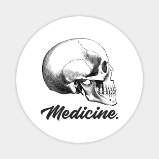 Medicine Anatomy Skull - Medical Student in Medschool Magnet